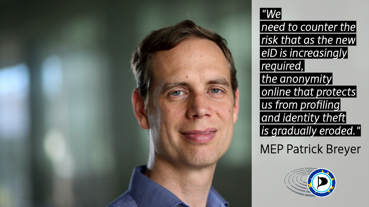 echo_pbreyer's tweet photo. 🇬🇧 #Pirate successes for digitalisation and privacy in the parliamentary mandate for the proposed European Digital Identity (#eID) concerning #UniqueIdentifier #OpenSource #NonDiscrimination #QWACs. More improvements needed though.
Read more: https://t.co/31iFpgxMQc https://t.co/NPxt78Qf20