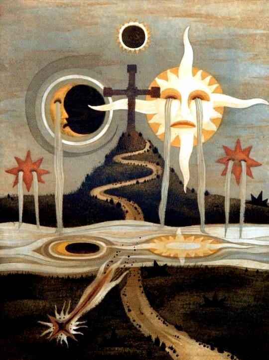 solas_na_greine's tweet image. Ernst Steiner, Sun and Moon