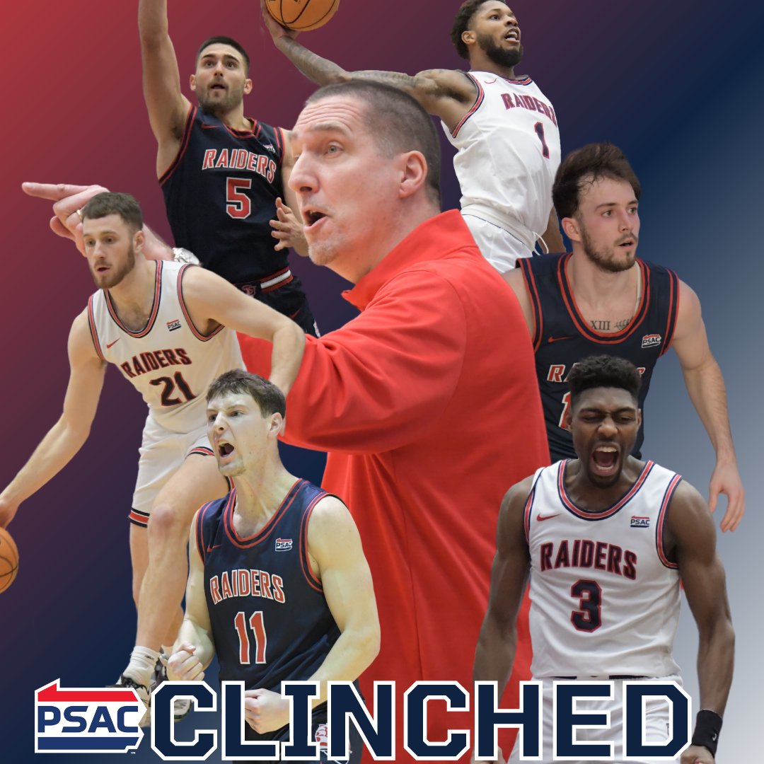 CLINCHED ‼️😤

Men's Basketball have clinched a spot in the <a href="/PSACsports/">PSAC Sports</a> playoffs!