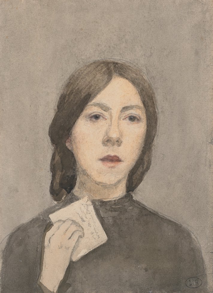 Gwen John, 'Self-Portrait with a letter', c.1907-9