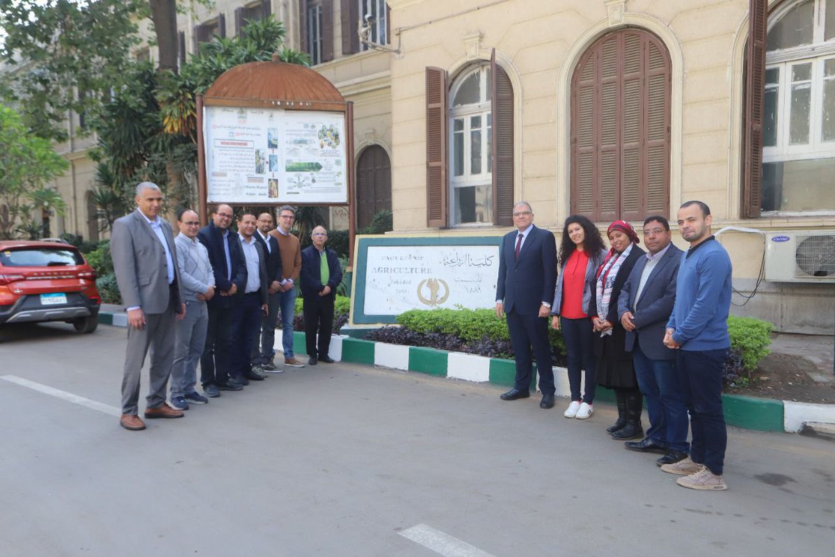 TRUSTFARM_FOSC's tweet photo. ♻️The third #TRUSTFARM management meeting took place from January 23 to 25, 2023, at Cairo University's Faculty of Agriculture in Egypt.
💹All partners contributed to the meeting's #success.
🤝Appreciation for your participation and work!
@foscera https://t.co/zzDPlYj7Hv