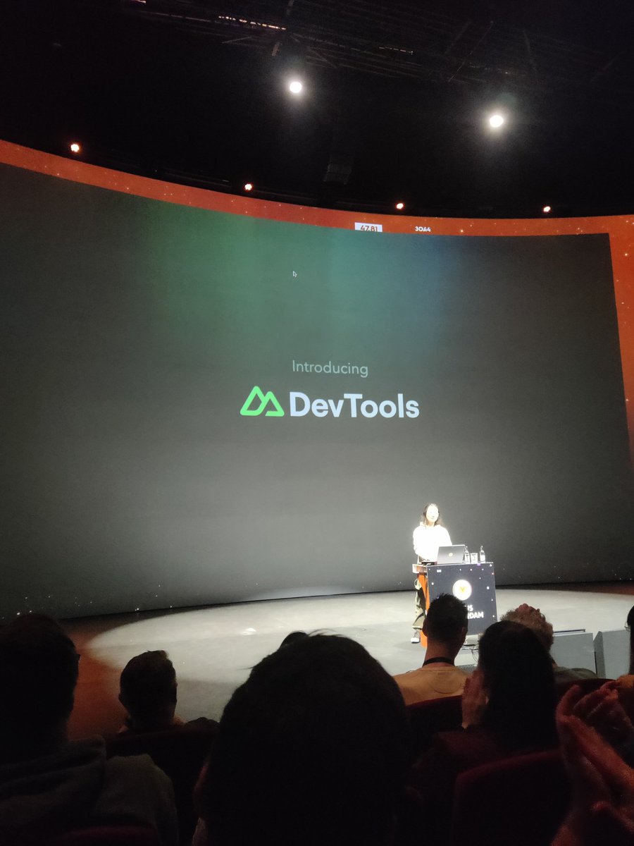 filrakowski's tweet image. .@antfu7 is now announcing @nuxt_js Devtools! #nuxtjs #vuejs #vuejsamsterdam