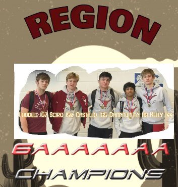 Congrats Region Champions.