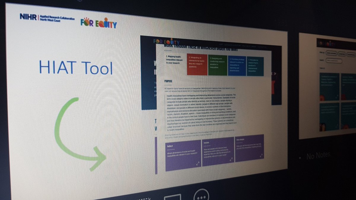 UnlockingBirth's tweet photo. So important to start out right to #ImplementEquity in #research #HIAT we need equitable research teams valuing #LivedExperience of relevant #inequalities. And member stakeholders. How can researchers do #coproduction when they design RQ then involve people? #funders take note https://t.co/p6nocPwPzs