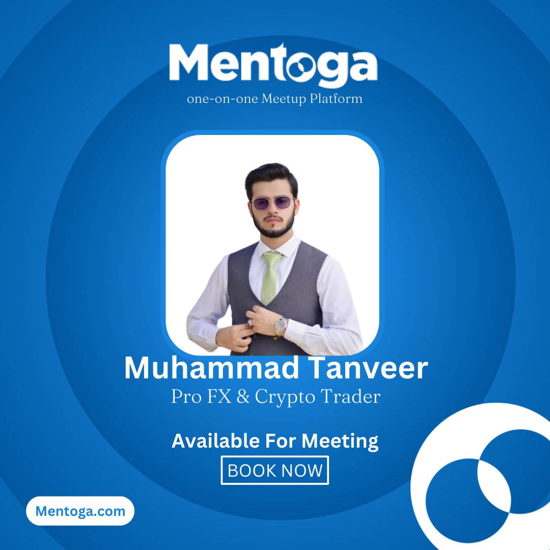 P4Provider's tweet image. Now you can book your meeting on #Mentoga #MeetMeOnline #P4Provider 

Book 1:1 meeting with me to correct your trades and start making profits.

Click on Link: bit.ly/3Gs8BXH

اب آپ میرے ساتھ میٹنگ بک کروا کر ٹریڈنگ کے حوالے سے اپنے سوال اور مسائل پوچھ سکتے ہیں۔