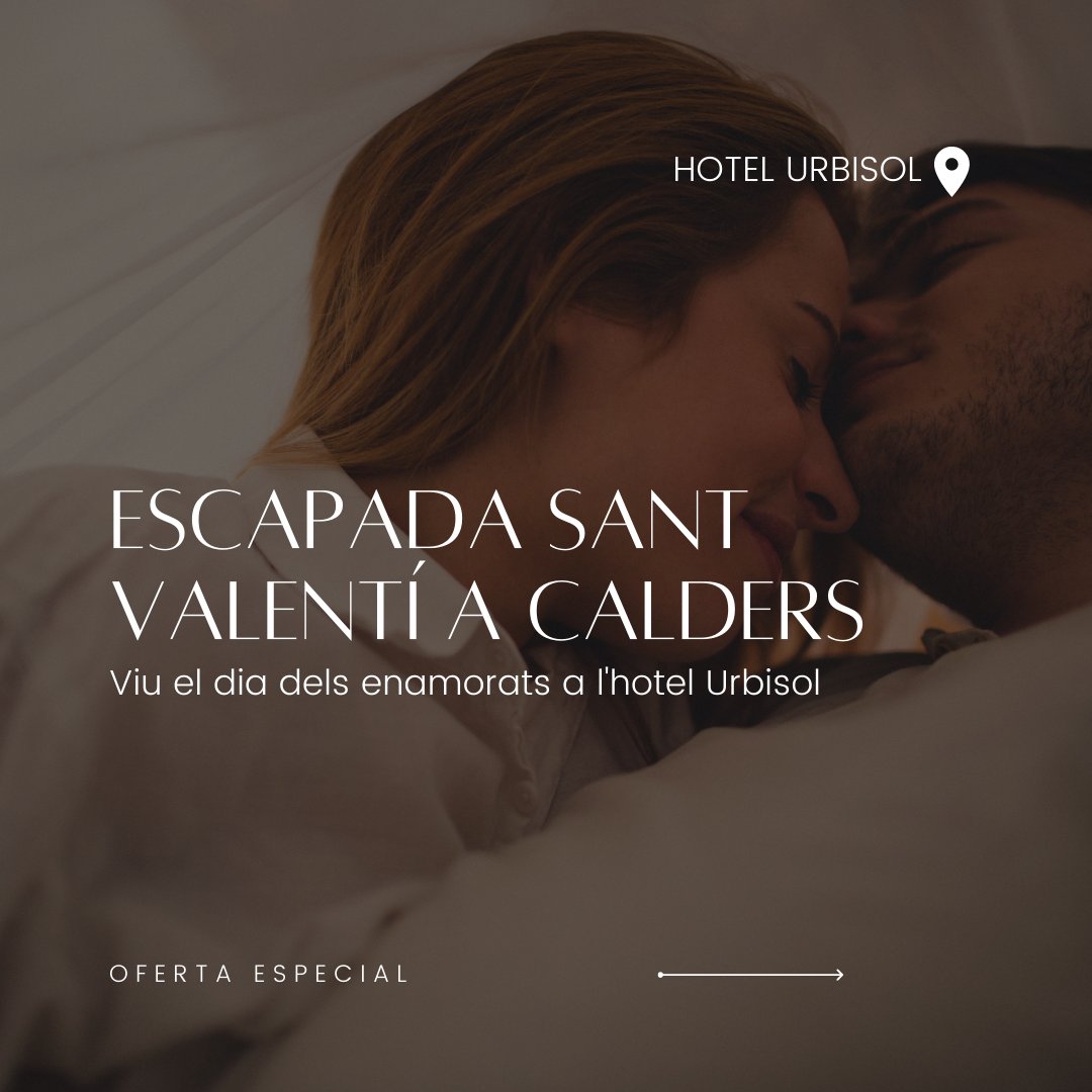 PetitGranHotels's tweet image. S'acosta Sant Valentí ❤️! Fes-li una sorpresa a la teva parella amb una escapada romàntica a l'#HotelUrbisol. Podreu compartir un sopar, un bany de flors, una estona al seu spa 💆‍♂️💆, i més! #Calders
Reserva: petitsgranshotelsdecatalunya.com/ca/escapades/e…