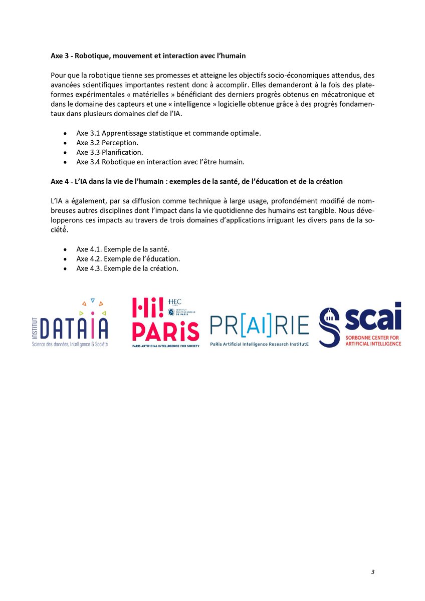 ai4idf_DIM's tweet photo. 📢Ouverture de l'#appel à #projets de #recherche doctorale 2023 de @ai4idf_DIM
➡️Soumettez vos dossiers avant le 14/04/23 via ai4idf_call_2023@inria.fr
@InstitutDATAIA @HiPARISCenter @InstitutPrairie #SCAI
#ArtificialIntelligence #phd #candidature https://t.co/24EbTZ4Gfc