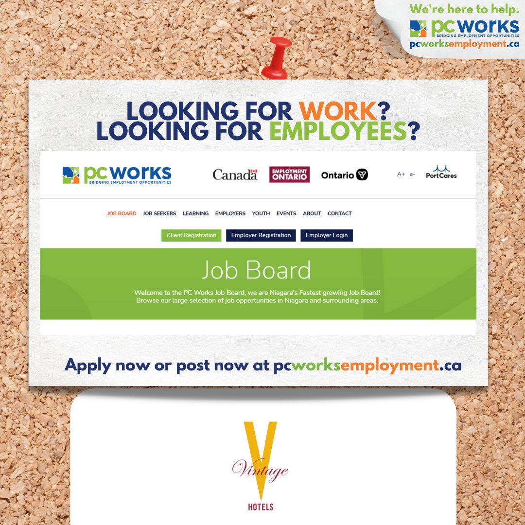 PCWorksEmploy's tweet image. Job Posting: LUXURY TRAVEL ADVISOR
Business name: Vintage Hotels
Location: Niagara on the Lake
Hours: Full-time
Find more details and apply online at pcworksemployment.ca/job-posting/jo…