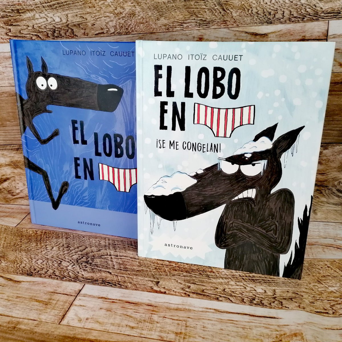 diverkinder's tweet photo. ¡Ya llega el lobo más famoso de Francia! EL LOBO EN CALZONCILLOS, de @EdAstronave Una saga de cuentos ideales para niños y niñas a partir de 3 años sobre un lobo de mirada fiera que lleva calzoncillos. Ideal para leer en familia.
Entra en Diverkinder 👉 https://t.co/FL5SZ2IbyZ https://t.co/kHEwfT085b