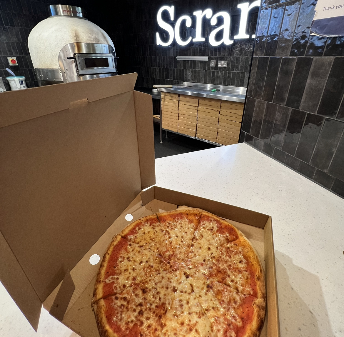 Happy National Pizza day 🍕 Make sure to check out 📍Scran in the Atrium for delicious and fresh stone-baked pizzas! 🤩 #NationalPizzaDay