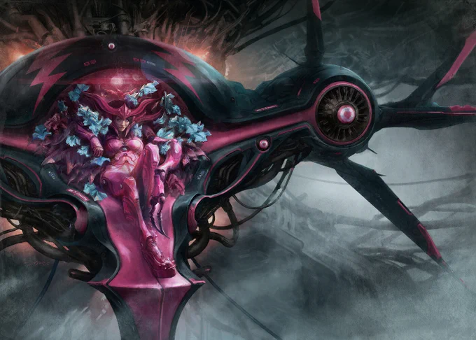 Creating F_L_OWER : New monograph / Slipcase cover by Aleksi Briclot - Ask your questions LIVE today to Aleksi at 6PM CET on IAMAG master   the collectible version of Aleksi's Artbook on :  