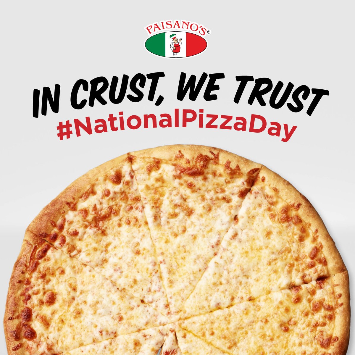 Today is the perfect day to indulge in your favorite Paisano’s Pizza. Choose from Meat Lover’s, classic Margherita or veggie pizza, there’s something for everyone!🍕

Celebrate National Pizza Day with Paisano’s. Order your favorites today  📲 PaisanosPizza.com