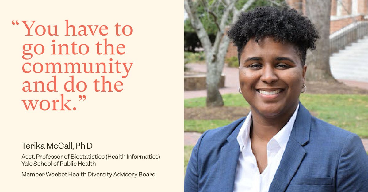 Digital health tools can provide access for marginalized communities, but only if the community is involved in the design. Terika McCall, PhD, (@TelementalHlth) on how to put in the work.

ow.ly/zVYL50MNEmZ

#usercenterdesign #digitalmentalhealth #healthequity