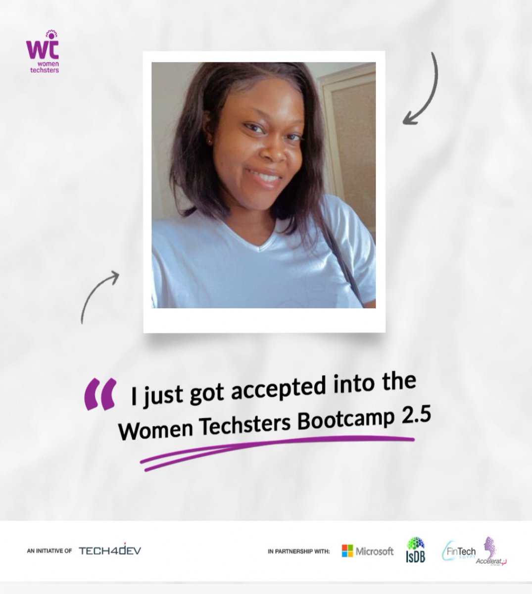 Oale_couture's tweet photo. Here's to new beginnings....
Thinking and trusting that this is a stepping-stone to my Cybersecurity pathway.....

Starting with the end in mind.

#Tech4DevHQ
 #WomenTechstarsbootcamp
#WTbootcamp
#WomenTechstars https://t.co/XzLYuurloC