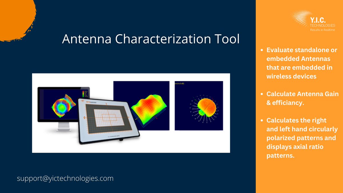 TechnologiesYIC's tweet image. New Exciting Products Released!
The wait is over, the Antenna Testing &amp;amp; Characterization tool is now available.
Please get in touch for more informaion:
support@yictechnologies.com
#rf #antennatesting #rfscanner