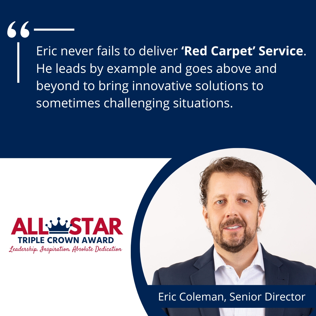 All Star Healthcare Solutions on Twitter "Our Q42022 Triple Crown Award winner, Eric Coleman