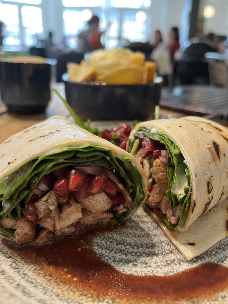 Lunch is a wrap 😁