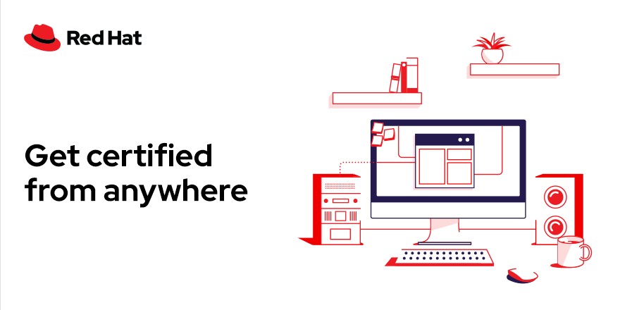 RedHat's tweet photo. Certification candidates can now retake individual and preliminary #RedHat certification exams at no additional cost, providing more opportunities for aspiring IT professionals to become certified. Learn more: https://t.co/JUWYqtbDt9 @redhatservices https://t.co/IMDIINaK26