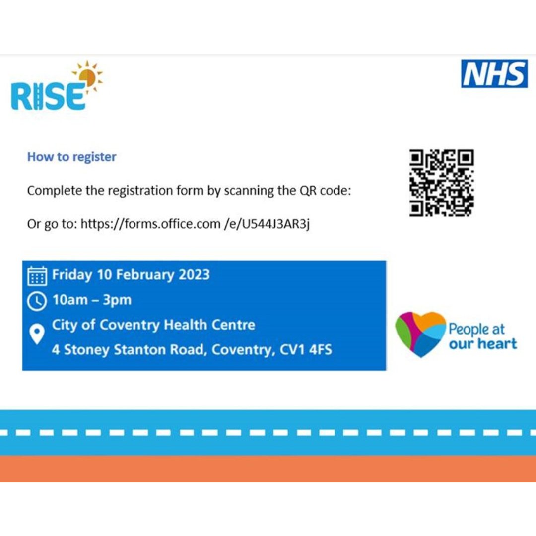 Looking to kickstart your career in children’s mental health?

Join us at our CWPT Recruitment Day on Friday 10th Feb to hear more about job opportunities within RISE and interview!⭐

Please see the last picture for details on how to register or visit: forms.office.com/e/U544J3AR3j