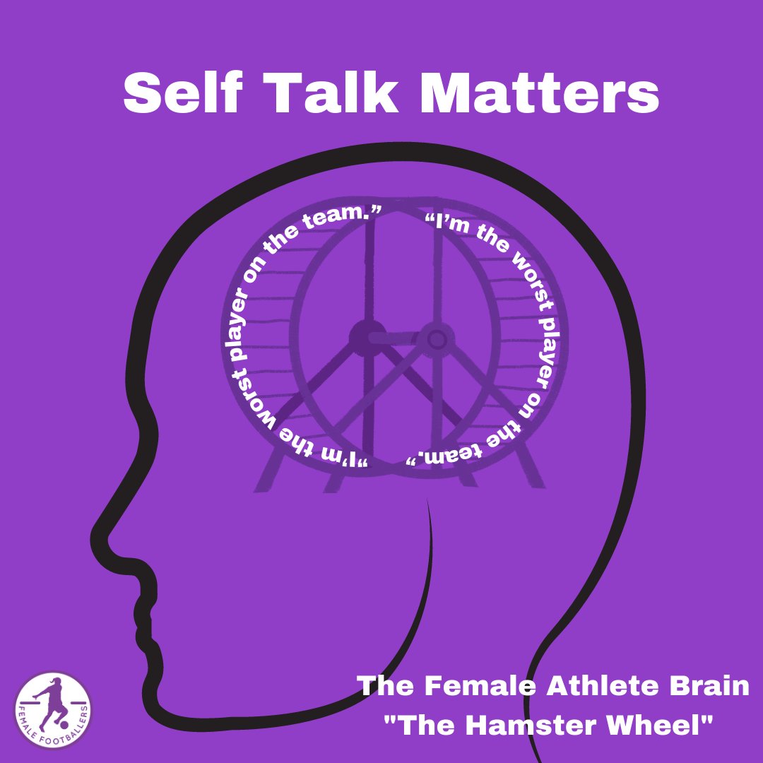 FemFootballers's tweet photo. NEW BLOG POST!! 
“Every one of our words will affect our children. And when your feedback is negative, due to your own frustrations, she takes whatever she hears and puts it on her hamster wheel. It sits there going around and around and she begins to believe it.” https://t.co/e9JTGD4GWk