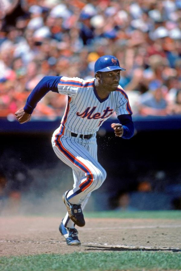 Happy 67th to Mookie Wilson, who hit a dramatic ground ball in the 10th inning of Game 6 in the '86 World Series. The <a href="/Mets/">New York Mets</a> won, 6-5, then captured Game 7, 8-5, to win the championship. More on Mookie's career in <a href="/sabr/">SABR</a> BioProject sabr.org/bioproj/person…