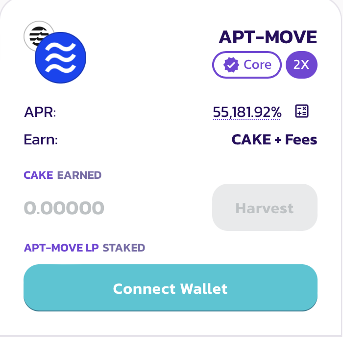 PancakeSwap's tweet photo. The $MOVE Farm and Syrup Pool are now live on Aptos PCS!

👨‍🌾 $MOVE - $APT Farm: https://t.co/FmD3VfeMq1

🥞 Stake $CAKE, Earn $MOVE: https://t.co/9mmEjuGdYk
 
😋 A lovely year-long (365 day) $MOVE Syrup Pool 

👉 APR will drop as liquidity increases https://t.co/4w2yZu9McI