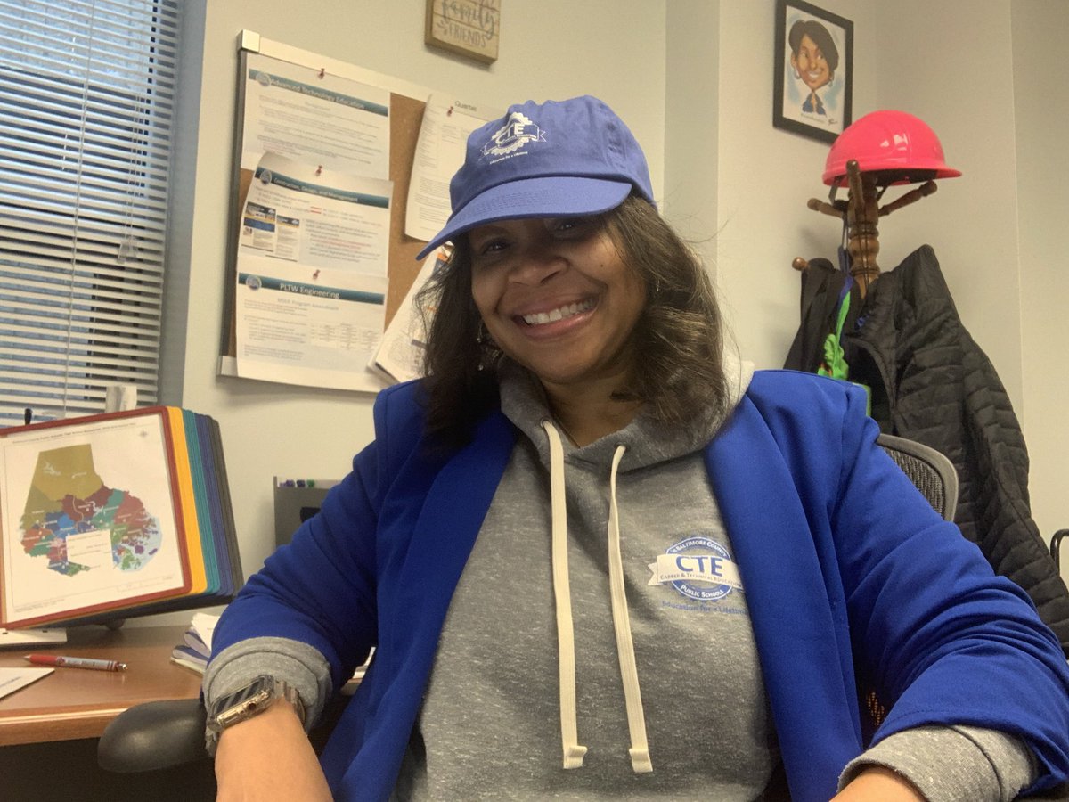 It’s swag day @CTE_BaltCoPS.  Show your pride. #CTEMonth2023 #Aviation #PLTW #EngineeringCareers #TechnologyEducation #ConstructionManagement #BHM
