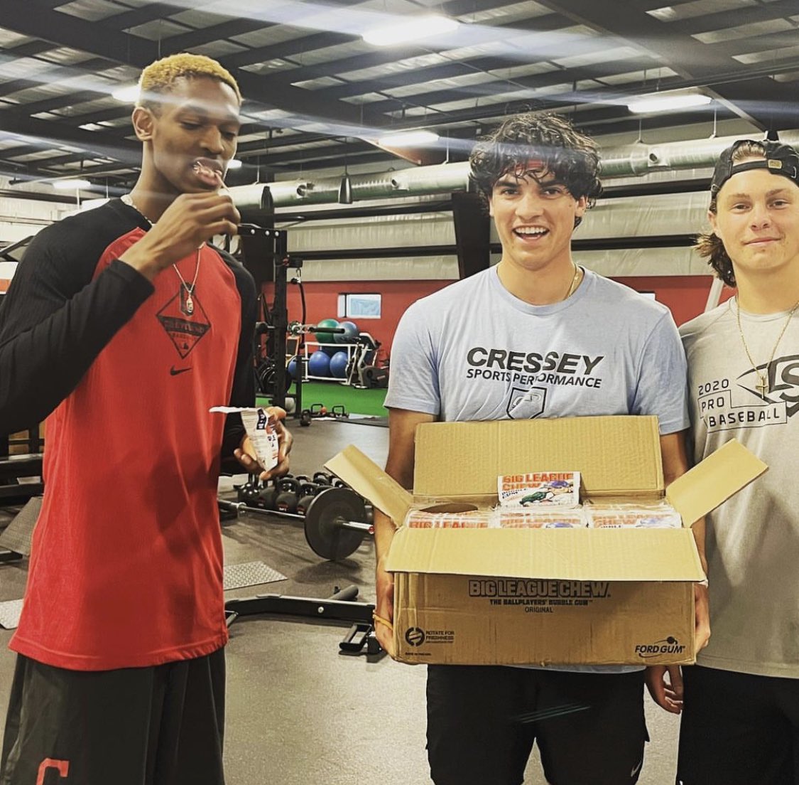 terp1302's tweet photo. Hooking @T_eazy24 and the @CresseySP gang with some @bigleaguechew . Enjoy it! https://t.co/HdCHYXQKtf