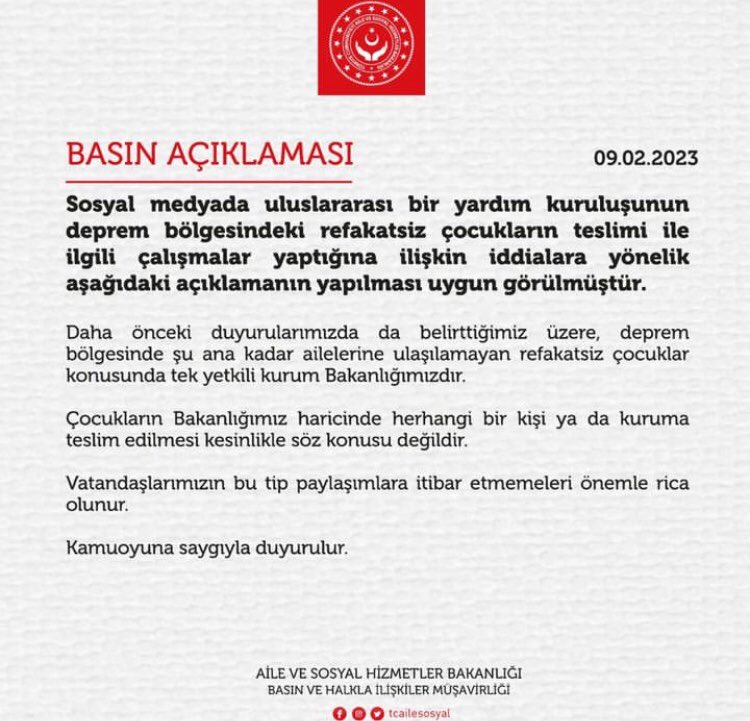 REFAKATSİZ ÇOCUKLARI KİMSEYE TESLİM ETMEYİN