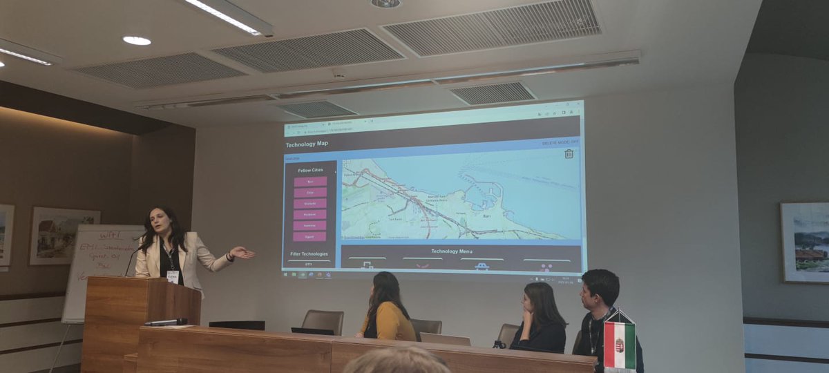 EnAtWo's tweet photo. In these days @EnAtWo and @ComunediBari are in Budapest for the consortium meeting of the @pocityf  #project. A good opportunity to interact with different #europeancities to foster the implementation of solutions for the #smartcities of the future.
#H2020 #Sustainability https://t.co/p4APe7pcPZ