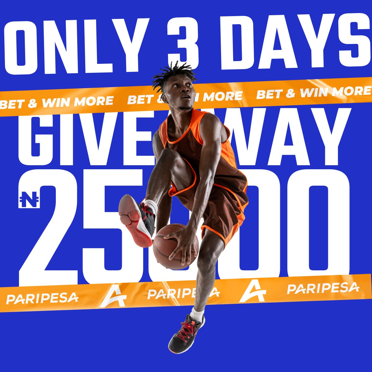 PariPesaNigeria's tweet image. 🚀Quick Give!
💯In 3️⃣ days we will announce the 🏆!

✅ JOIN 👉 m.paripesa.bet/vi99
✅ Make  RETWEET and 💙
✅ Send your PARIPESA ID
✅ Tag two friends and put #paripesa

👌Example:
ID123456789
friend1, friend2
#paripesa

💥 We&apos;ll choose 20 winners of ₦2500 !