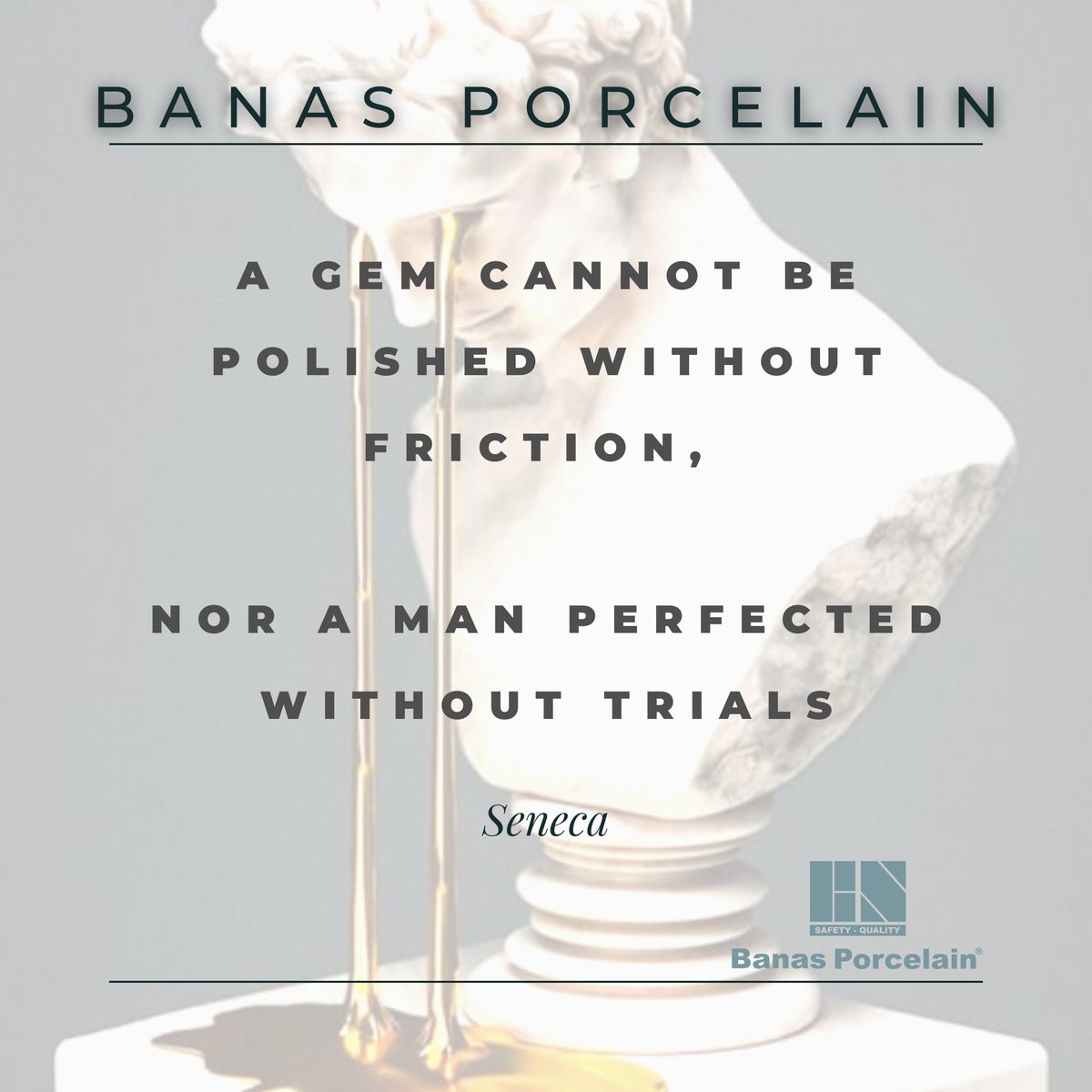 “A GEM CANNOT BE POLISHED WITHOUT FRICTION, NOR A MAN PERFECTED WITHOUT TRIALS” — SENECA

💭What’s your favourite #Thursdaythoughts ? 💭

🌞Discover your #summervibe with <a href="/banasporcelain/">Banas Porcelain</a> and discover our Vita 2 &amp; 3 Collection today.🪨

banasporcelain.com
