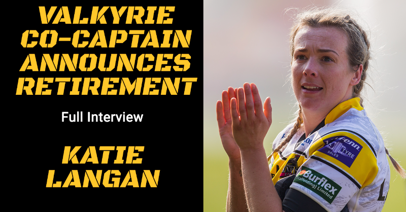 YorkValkyrie's tweet photo. ✍️ York RLFC are saddened to announce that long serving Valkyrie Co-Captain Katie Langan has retired from rugby league.

#RiseUp |  #WeAreYork