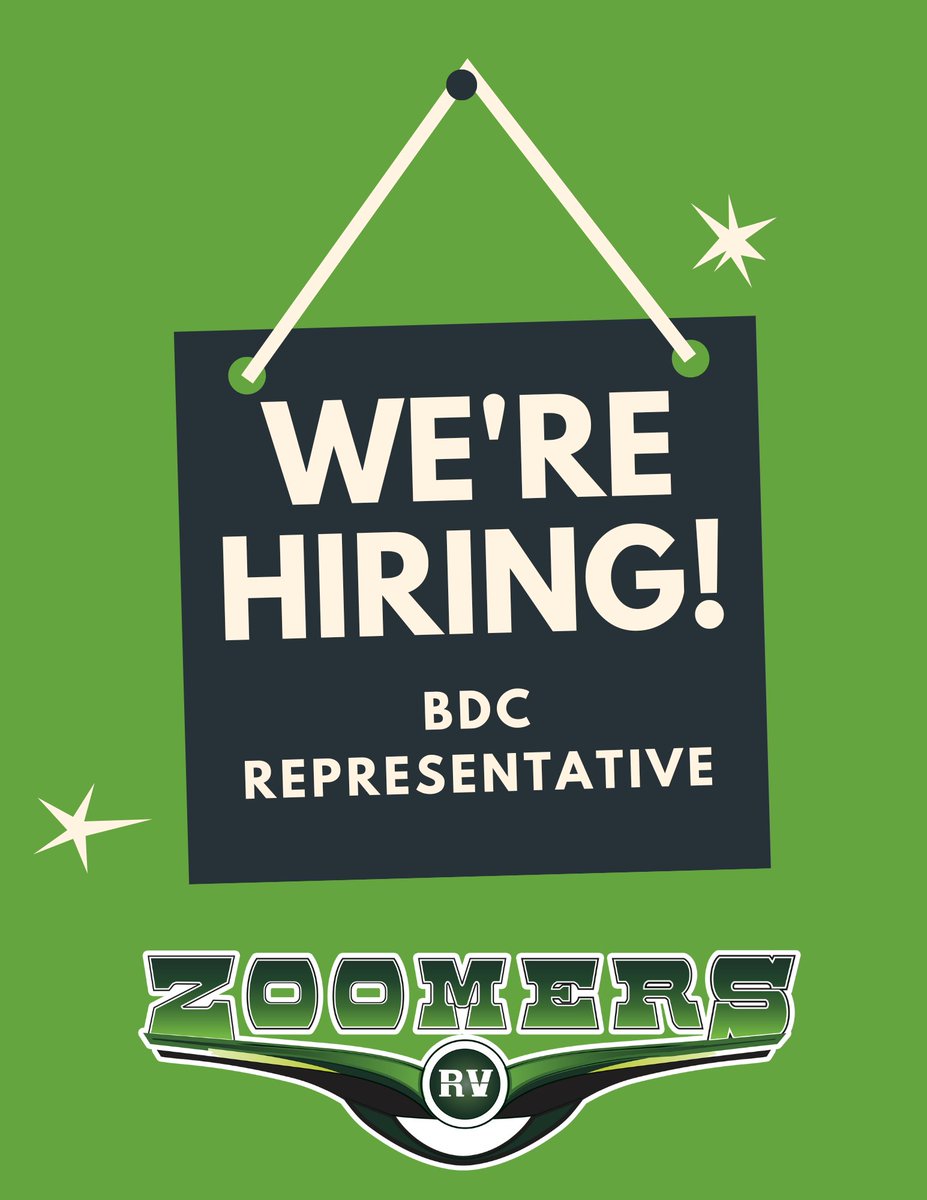 𝐅𝐨𝐫 𝐭𝐡𝐞 𝐟𝐮𝐥𝐥 𝐣𝐨𝐛 𝐝𝐞𝐬𝐜𝐫𝐢𝐩𝐭𝐢𝐨𝐧 𝐨𝐫 𝐭𝐨 𝐬𝐮𝐛𝐦𝐢𝐭 𝐚 𝐫𝐞𝐬𝐮𝐦𝐞 𝐩𝐥𝐞𝐚𝐬𝐞 𝐞𝐦𝐚𝐢𝐥 𝐫𝐞𝐧𝐞𝐞𝐡@𝐳𝐨𝐨𝐦𝐞𝐫𝐬𝐫𝐯.𝐜𝐨𝐦
#zoomersrv #hiring #wabash #dealership #bdc