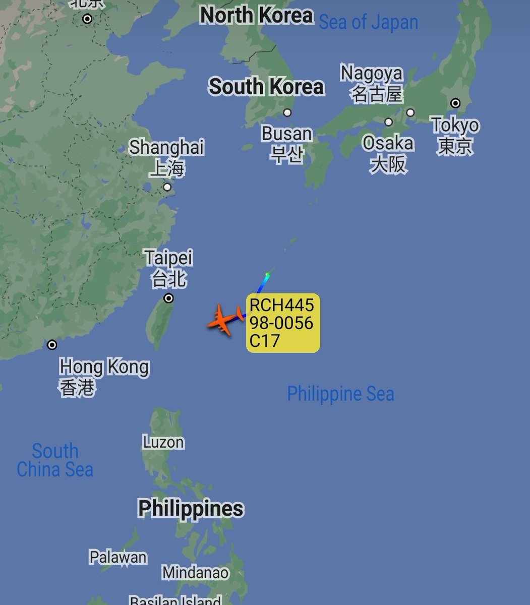 is_keelu's tweet photo. #USAF 
Boeing C-17A Globemaster III 

#RCH445 98-0056 https://t.co/yaN1bUOBFw