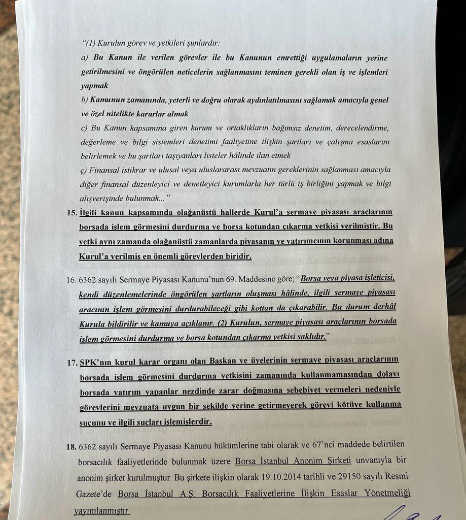 MuratBakan_35's tweet photo. Bunu bir sorumsuzluk, yanlışlık olarak görmüyorum bu kasten işlenmiş bir suçtur.
Kimse kendisine kanunla verilen görevini yapmayarak, mazlumu mağdur, birilerini de zengin ederken bu işten sıyrılacağını düşünmesin yargı önünde hesap vereceksiniz. #borsadaislemleriptaledilsin https://t.co/upYNKn3VSi