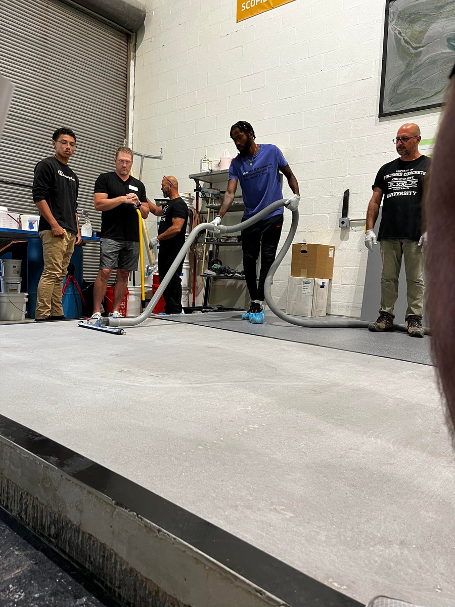 Epoxy_Training's tweet image. Improve your capabilities and overall performance by working directly with the industry's leading equipment, tools, and supplies. #handsontraining
Ask me anything 📲 (401) 339-2492
#trainingcenter #trainingclasses #concretegrinding #dustcollection #dustcollector #surfaceprep