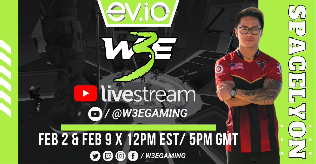 Join us live today at 12 PM EST for a <a href="/play_evio/">ev.io</a> Stream with <a href="/SpaceLyon/">SpaceLyon</a> ! Come hang out, chat and play! 

youtube.com/@w3egaming/str…