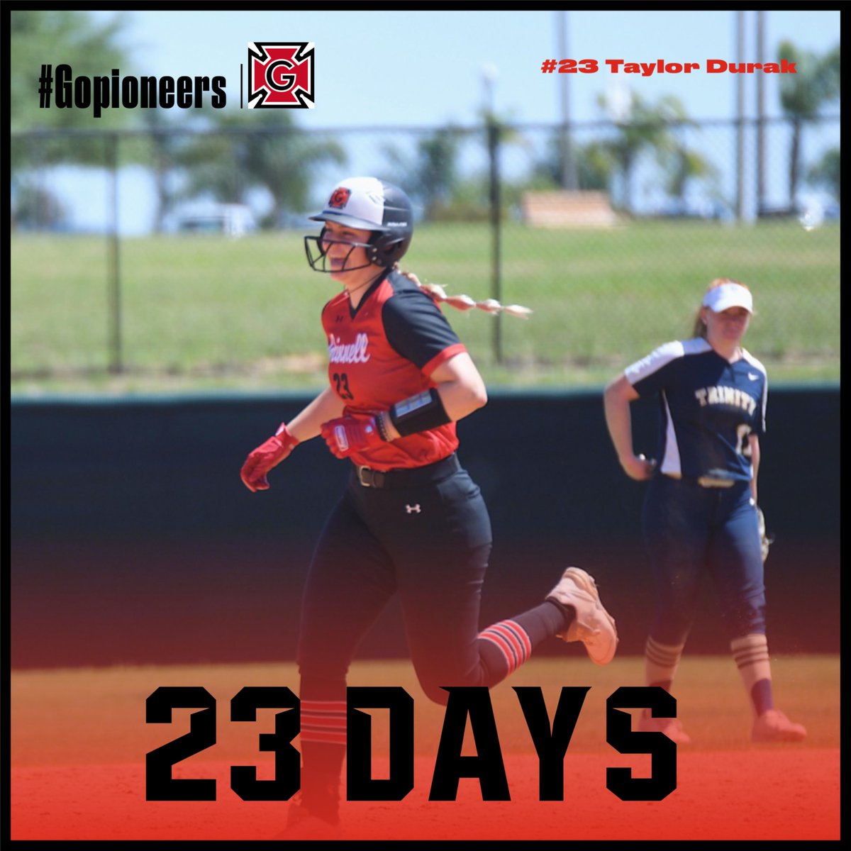We are 23 days away from game day! Today we introduce junior outfielder Taylor Durak. Taylor is from Joliet, IL and is majoring in biology with a concentration in environmental studies.
Favorite pregame song: Hearts on Fire by John Cafferty.
Favorite Hobby: cooking.