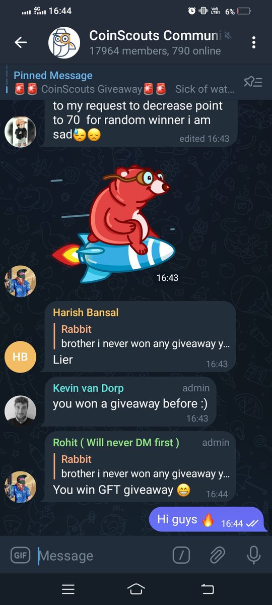 Anykey68's tweet photo. @CoinScouts Joined 🥰
#CoinScouts Giveaway https://t.co/aLZXaqaM7z
