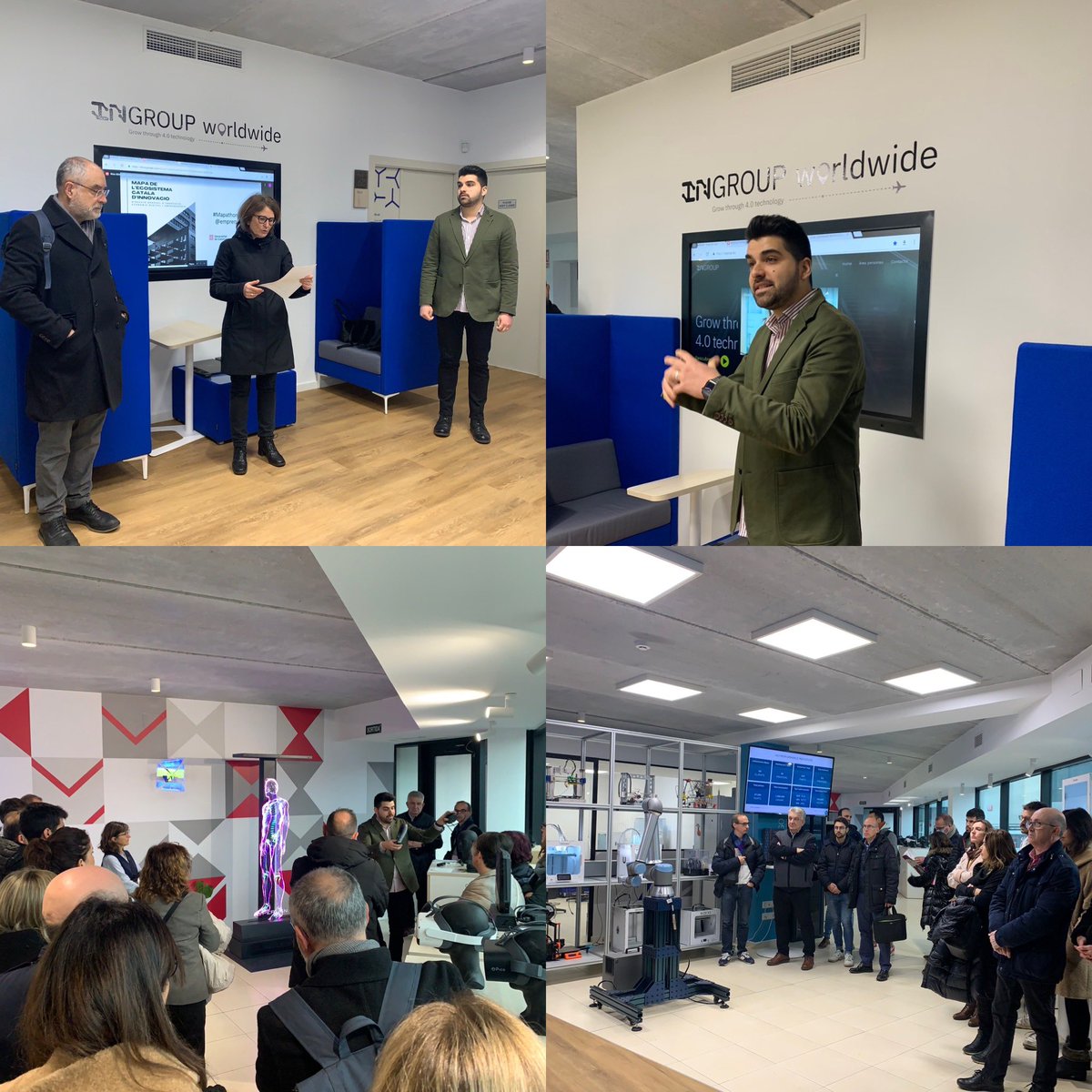 🗺️ Avui ens acull a la jornada de Lleida #MapathonCat Joan Folguera CEO&amp;Founder d’ Ingroup, holding d’empreses que generen les millors solucions tecnològiques 4.0 #innovació #tecnologia #indústria  Capaços de trobar el valor afegit de la necessitat de cada tecnologia <a href="/_Intech3d/">INTECH3D</a>