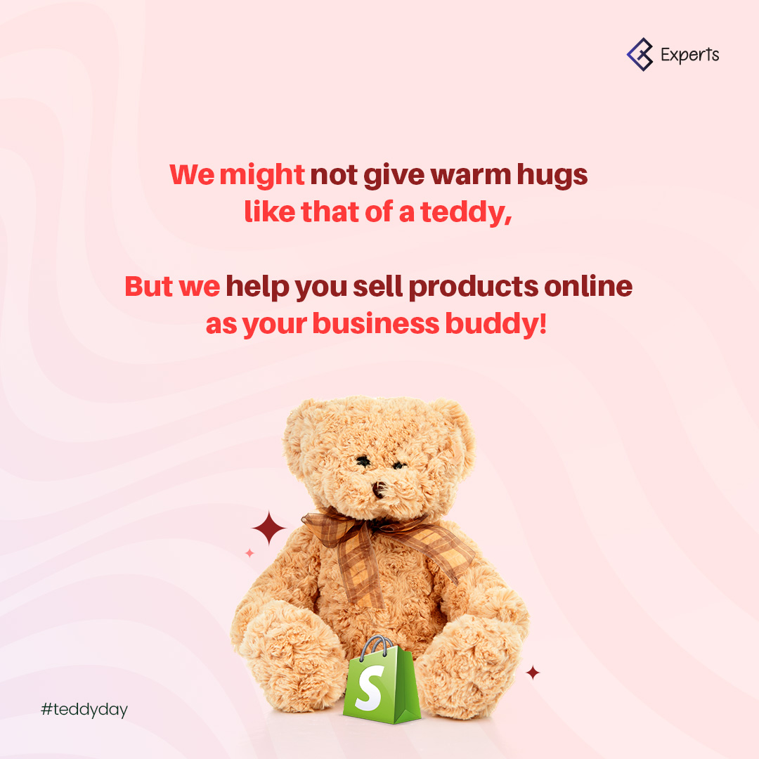 CedExperts's tweet photo. While you focus on nurturing relations with your better half, allow us to help you build your venture online with @Shopify. ๐งธ
#cedexperts #cedcommerce #shopify #valentineweek #shopifystores #teddyday2023 #teddyday #teddybear https://t.co/gP7QAAr32w