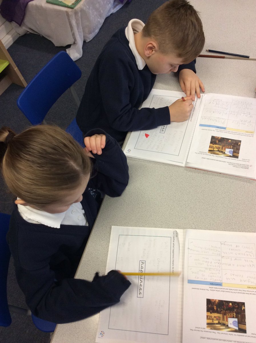 Y2_BBSM's tweet photo. As part of Children’s Mental Health week the children will be writing a happiness poem. Today we discussed and defined what happiness means to each of us. #smbbpshe #ChildrensMentalHealthWeek https://t.co/qhFnz3nM67
