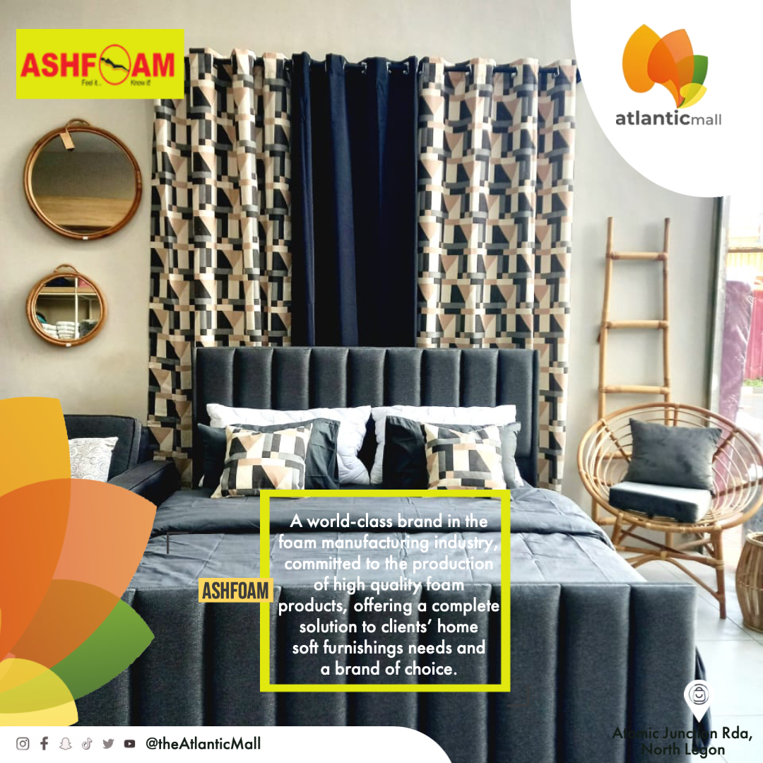 TheAtlanticMall's tweet photo. Take care of your well-being. Don't compromise on what you sleep on. Get these comfortable beds and mattresses from @ashfoamghana located on the right wing, ground floor of the mall.
Prices are very affordable.
#AtlanticMall
#WhereGreatExperienceHappens
#Explore
#AtomicJunction https://t.co/IMh47bbZrx