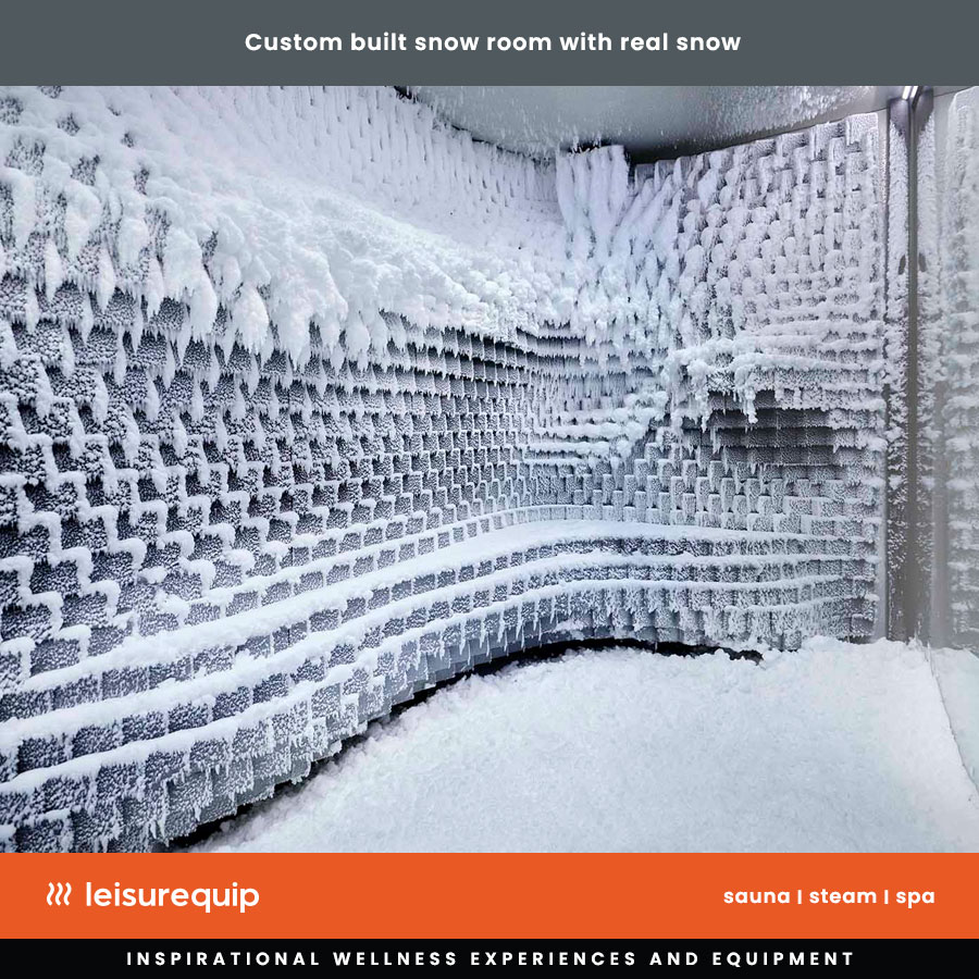 leisurequip's tweet photo. Make your wellness spa the experience of a lifetime with a custom built snow room. #snowroom #snowspa #snowcave #bespokesnowroom #customsnowroom https://t.co/rg4tg7ZYYO https://t.co/HE1BF7UpkG