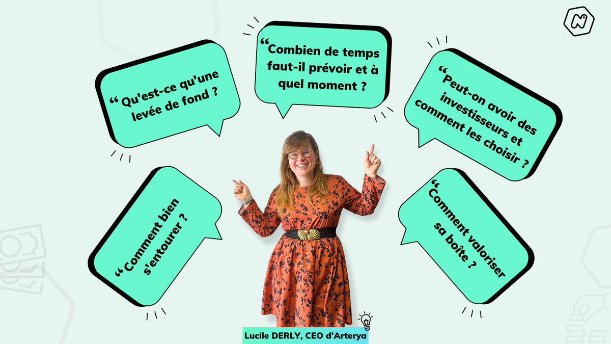 [🥐Retour d’expérience]

<a href="/lucile_derly/">Lucile Derly #CES2023</a> , CEO de <a href="/contactArterya/">Arterya</a> , est venue nous parler de sa première levée de fond, et de la préparation de son 2ème tour de table.💰

L'occasion pour nos #entrepreneurs de répondre à leurs #interrogations. 

Merci Lucile !