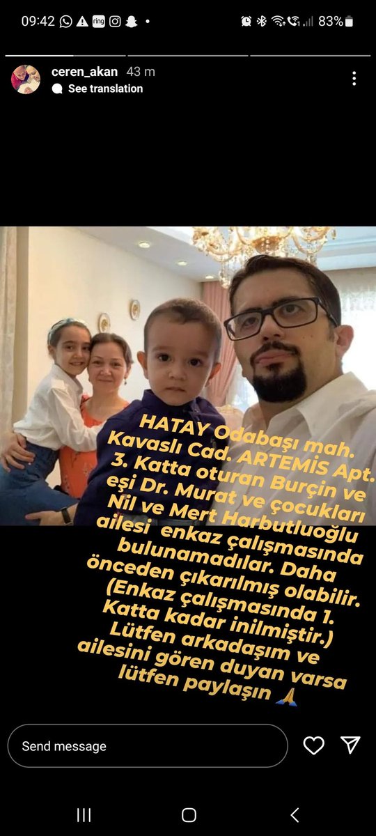 Ceyist's tweet photo. @AhbapDernegi @ahbap @AFADTurkiye @ahbap @haluklevent https://t.co/SORVTK5fcG
