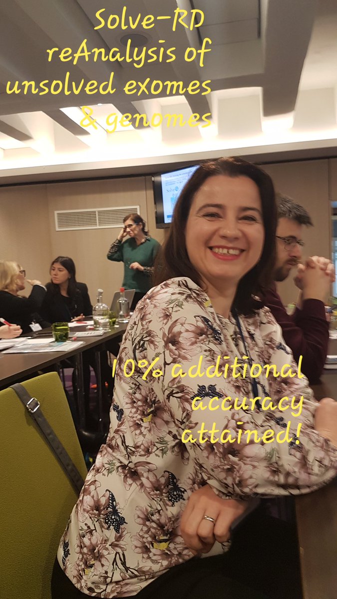 HhtSverige's tweet photo. #SolveRD Reanalysis of unsolved exomes and genomes Solving the unsolved #rarediseases 10% additional accuracy attained. @HeleneLBorgne @eurordis #RareEU #RareDiseaseWeek #CoffinLowry @sallsynt https://t.co/j7GAnfBrh3