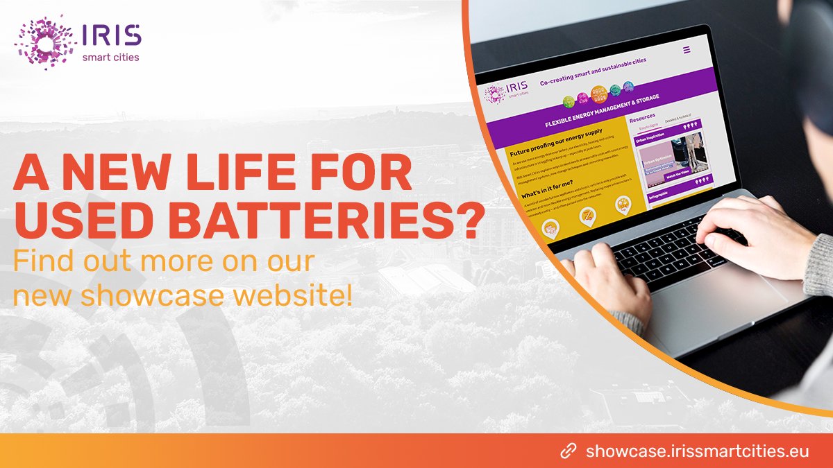 For inspiration on how to give batteries a #2ndlife, see how cities like @goteborgcom successfully tested a unique system where #energy from solar cells on building rooftops is stored in used electric #busbatteries. 👉showcase.irissmartcities.eu/flexible-energ… #SmartCityVisions #EnergyStorage