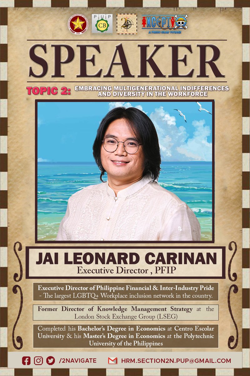 2_navigate's tweet photo. All hands on deck, Voyagers!

We are closing on the day of our grand voyage, and we have someone important accompanying us through this exciting journey. 2Navigate Productions would like you to meet our second guest speaker, 𝙈𝙧. 𝙅𝙖𝙞 𝙇𝙚𝙤𝙣𝙖𝙧𝙙 𝘾𝙖𝙧𝙞𝙣𝙖𝙣! https://t.co/kEmivbVFV4